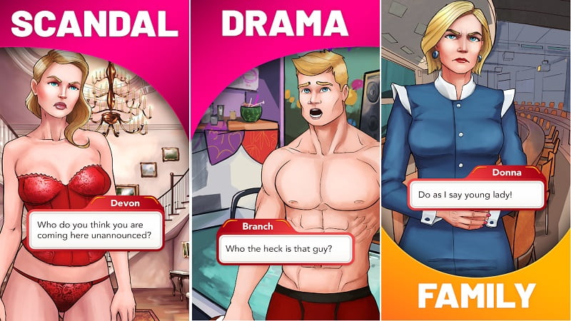 Scandal: Interactive Stories