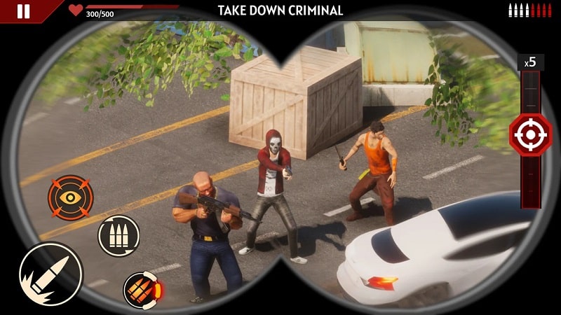 download sniper zombie 2 crime city mod