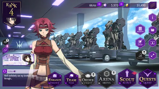 Code Geass: Lost Stories screenshot 5