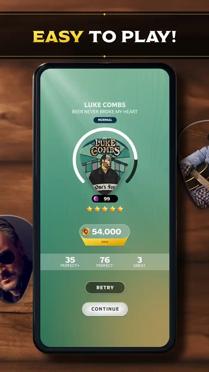 Country Star MOD APK 34.0.0.789 [Menu/High Score/Always Tap Perfect]  Download