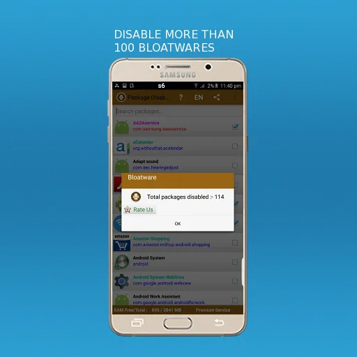 Package Disabler Pro screenshot 3