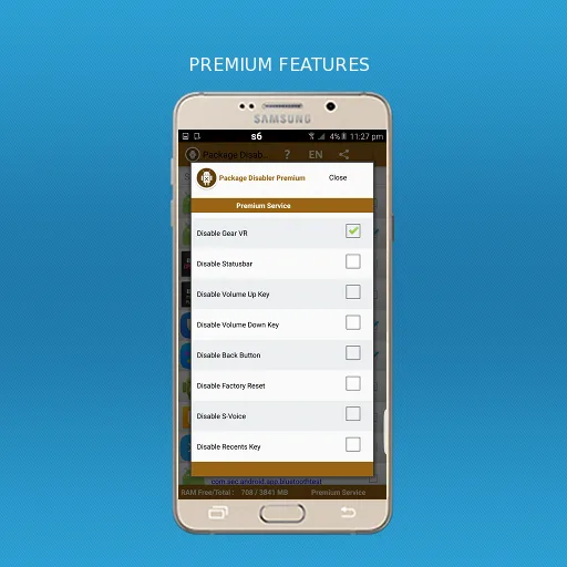 Package Disabler Pro screenshot 1