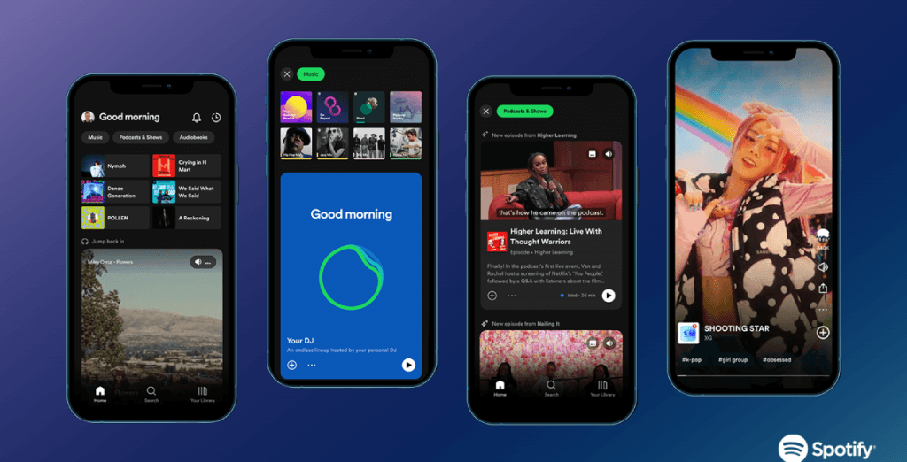 fix spotify not showing playlist not being able to listen to music