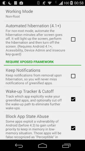 Greenify screenshot 4