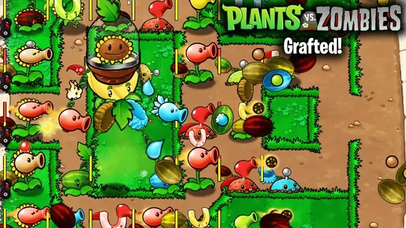 Plants vs Zombies Grafted screenshot 1