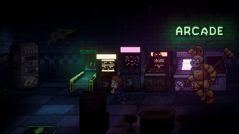 FNaF Into the Pit screenshot 1