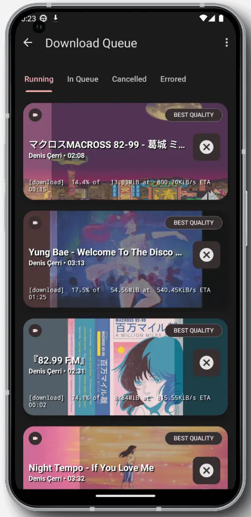 YTDLnis Downloader screenshot 2