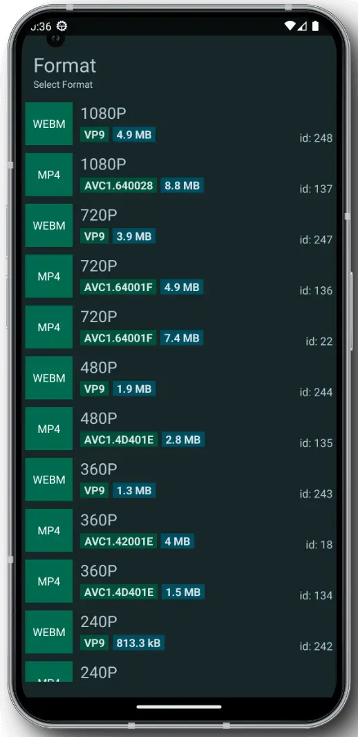 YTDLnis Downloader screenshot 4