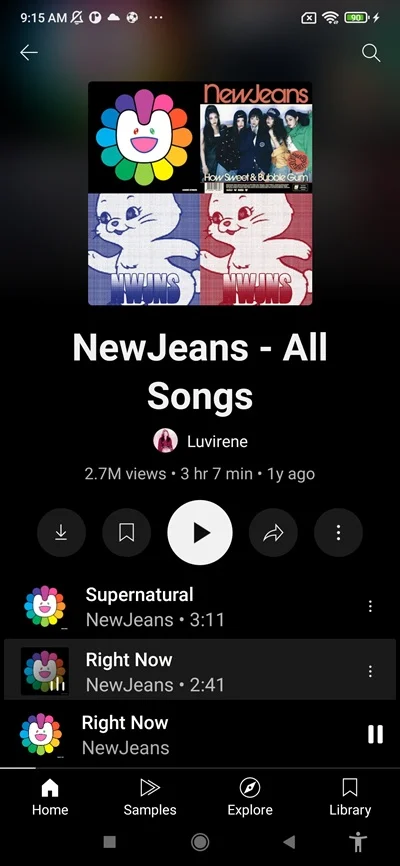 YouTube Music Morphe screenshot 2