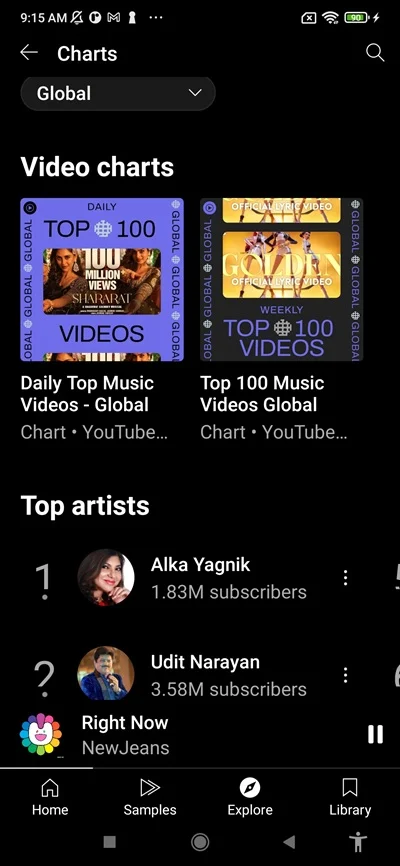 YouTube Music Morphe screenshot 3