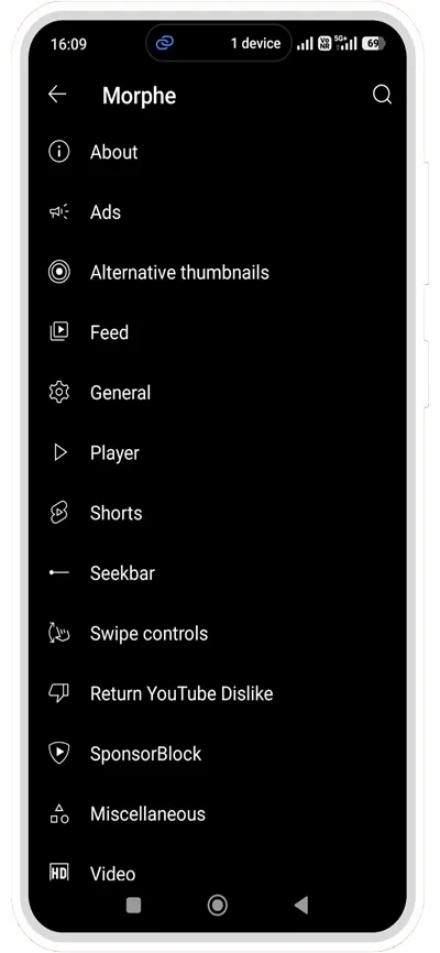 YouTube Music ReVanced Morphe screenshot 4
